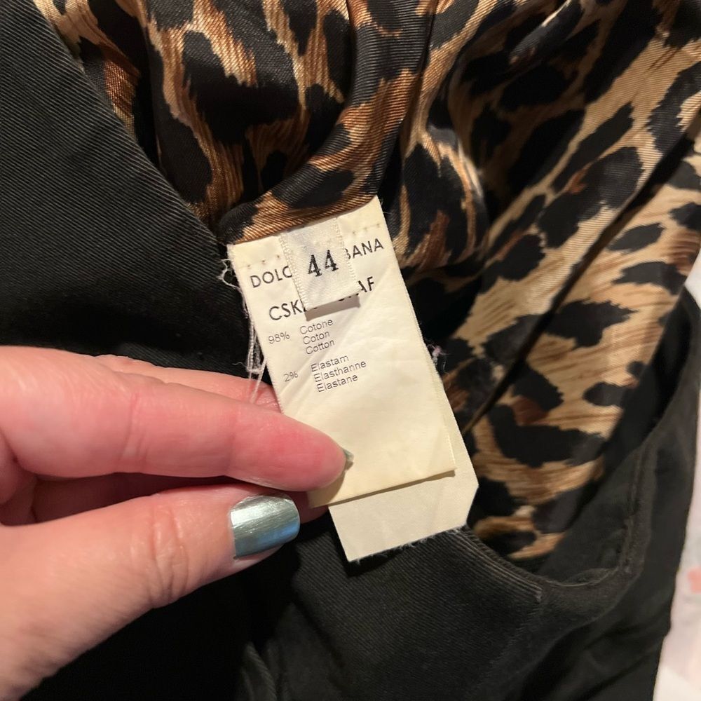 Dolce & Gabbana Black Pencil Skirt - Picture 9 of 17
